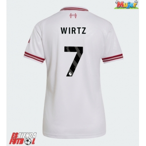 Liverpool Florian Wirtz #7 Segunda Equipación Mujer 2026-27 Manga Corta
